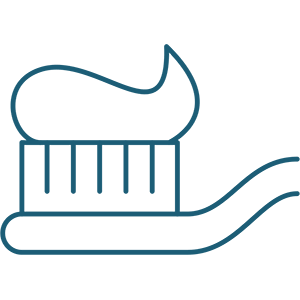 Tooth Brush Line Icon