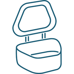 retainers and fast replacement icon