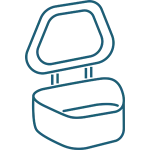 retainers and fast replacement icon