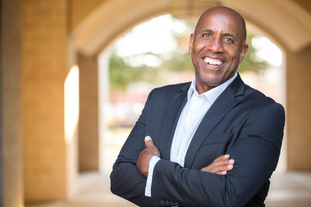 Mature African American Businessman