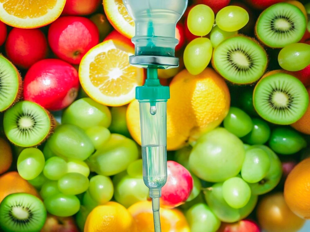 IV Infusion Therapies, Drip, Fruits, Natural Therapy