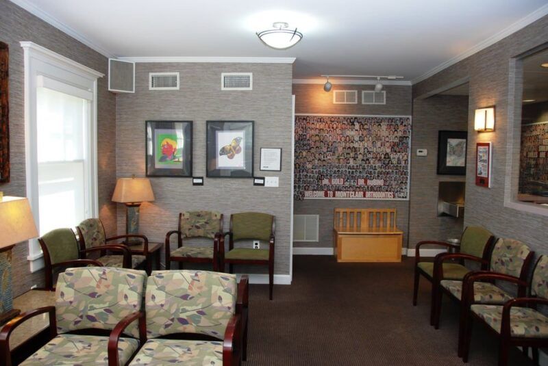 Office interior - Montclair Orthodontics