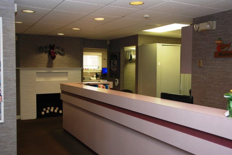 Office interior - Montclair Orthodontics
