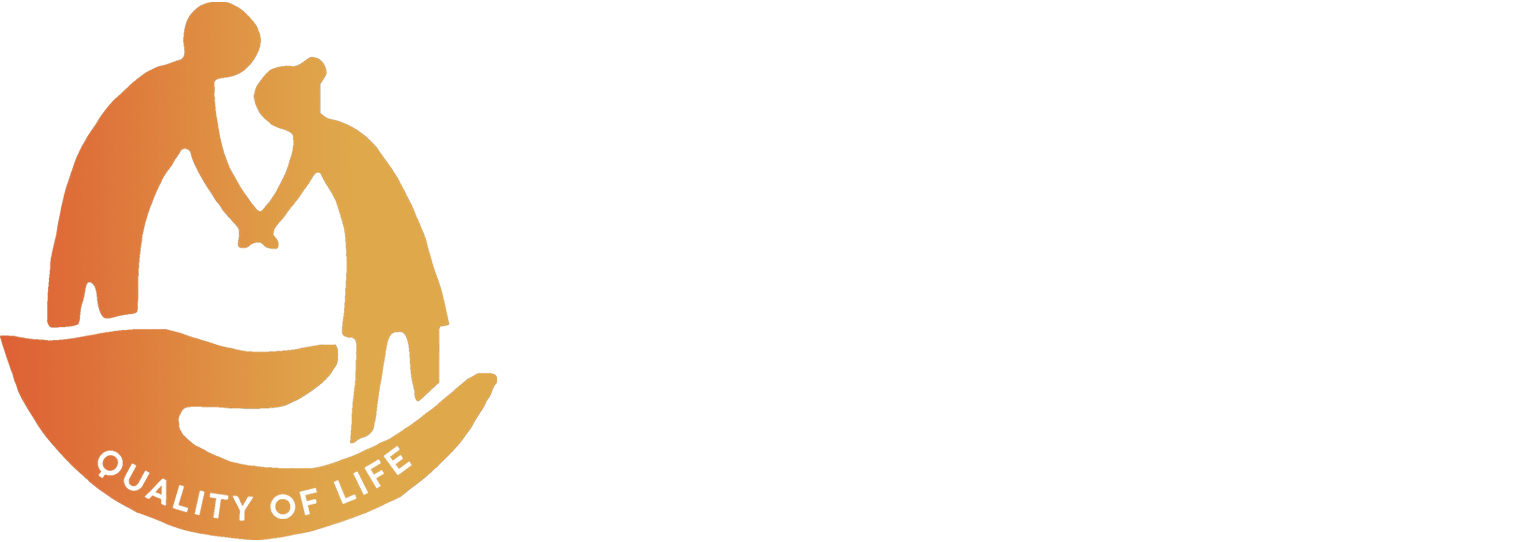 Quality of Life Holistic Care Logo 1 White