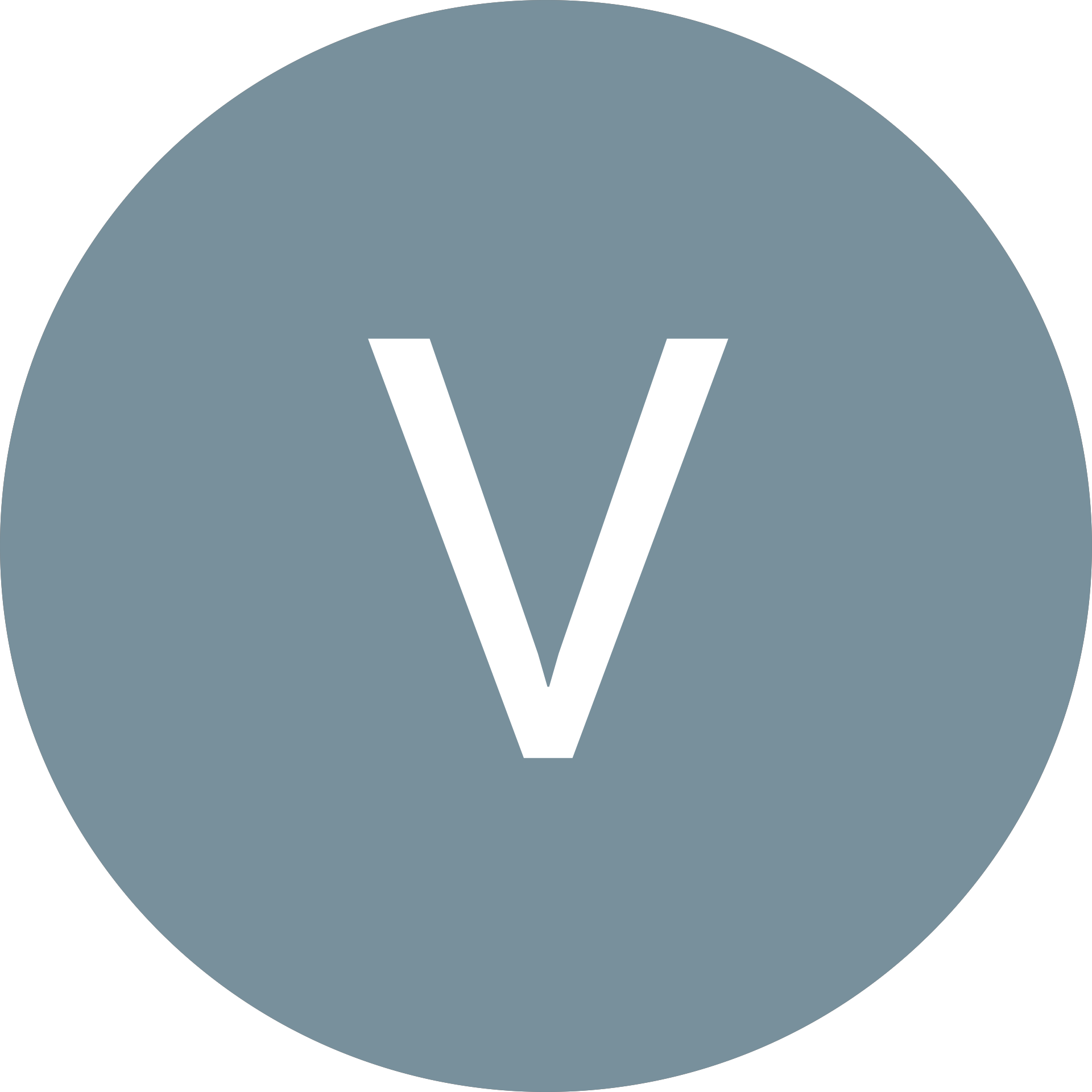 letter V