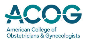 American College of Obstetrics and Gynecology Logo
