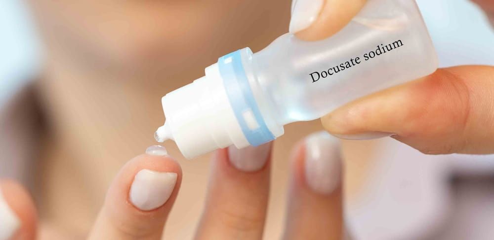 Docusate sodium: A stool softener used to help remove earwax buildup.