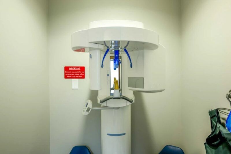 a dental Cone Beam Computed Tomography (CBCT) scanner