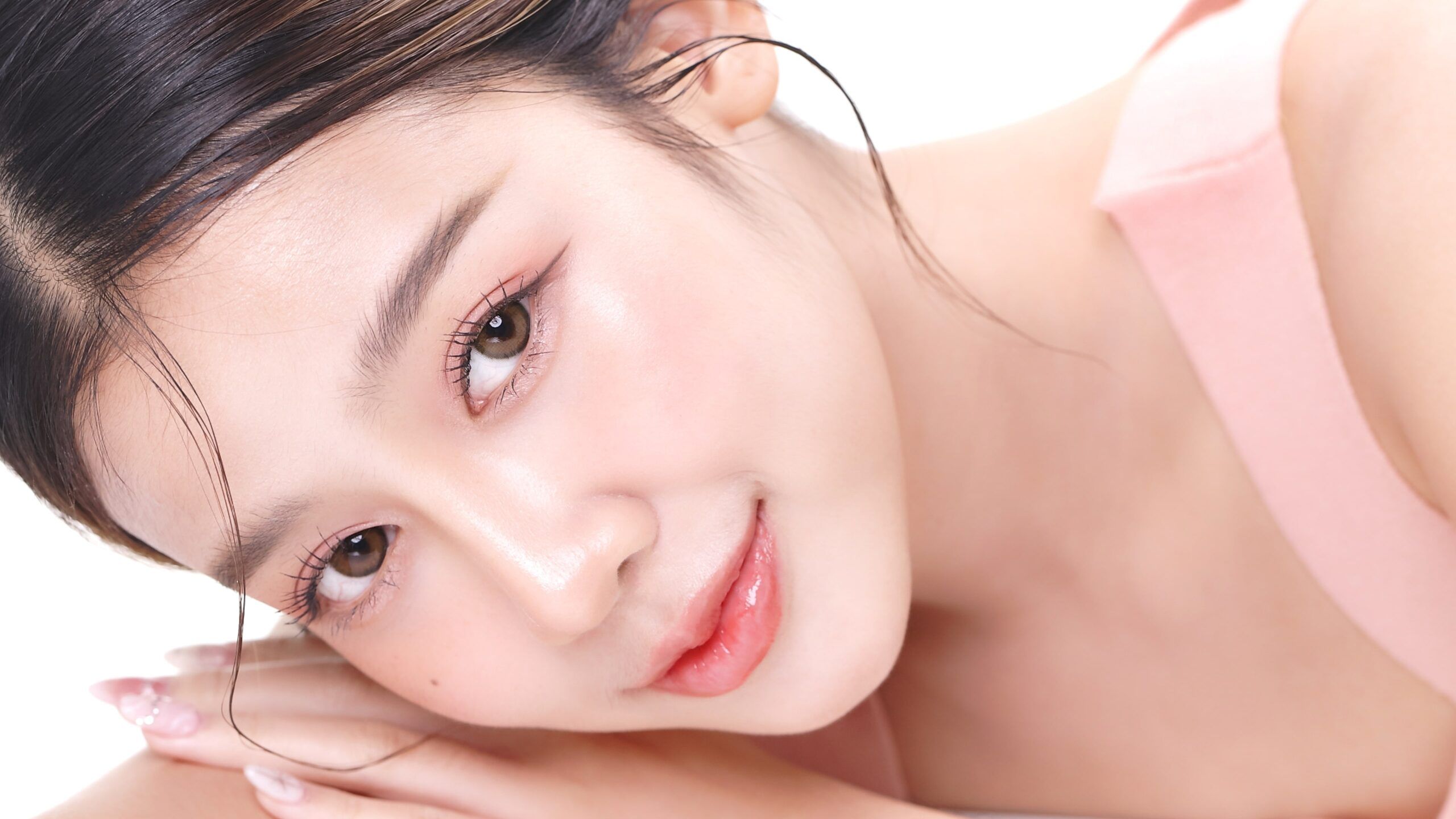 beautiful woman with beauty make up style