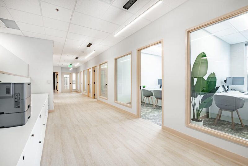 Midwest Office Hallway