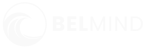 Belmind Logo - white