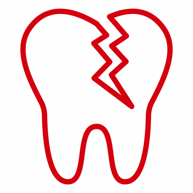 broken tooth icon