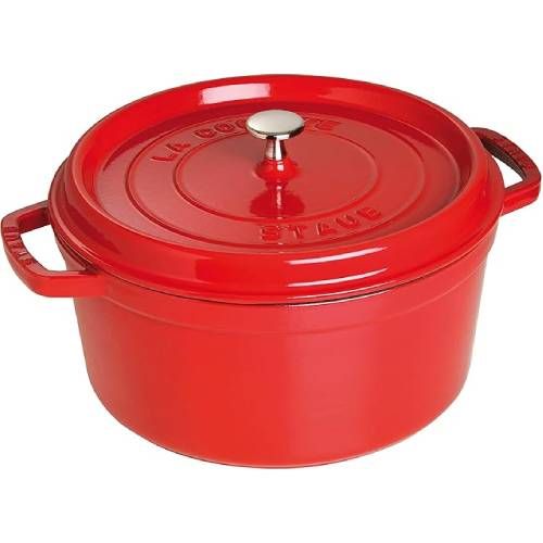Staub Cast Iron 7-qt Round Cocotte
