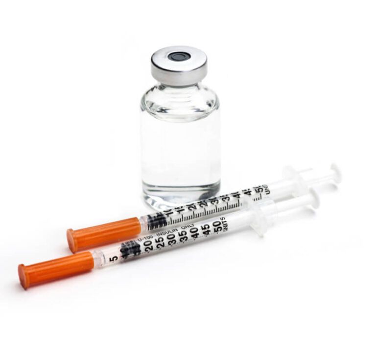 generic vials and syringe