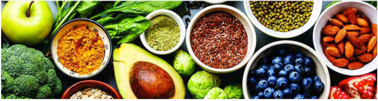 A beautiful collection of colorful spices and herbs, showcasing