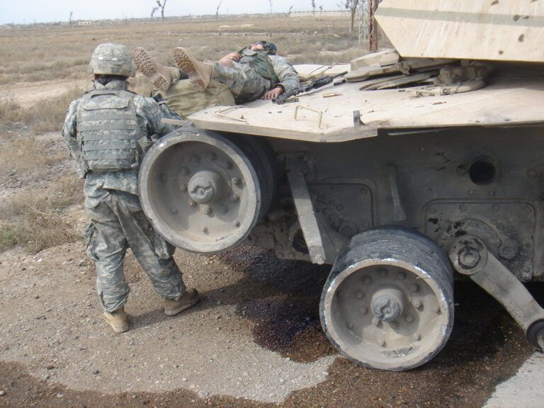 Russ, hit four IEDs in combat in Iraq