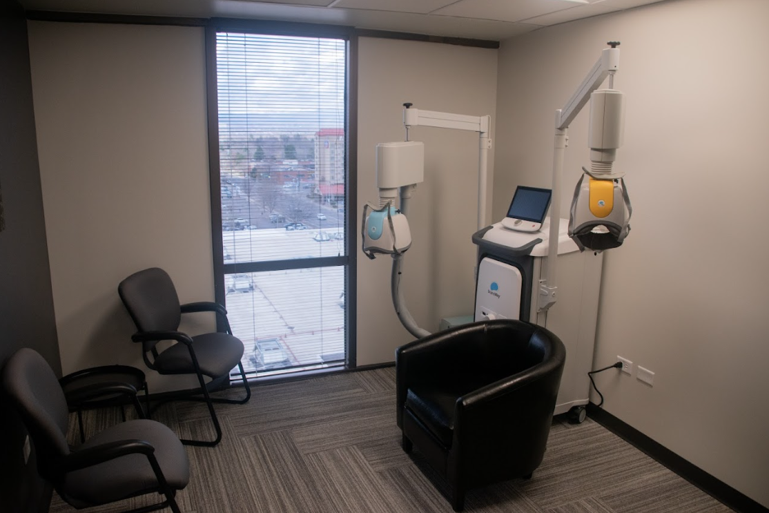 a treatment room at the Axon Integrative Health clinic
